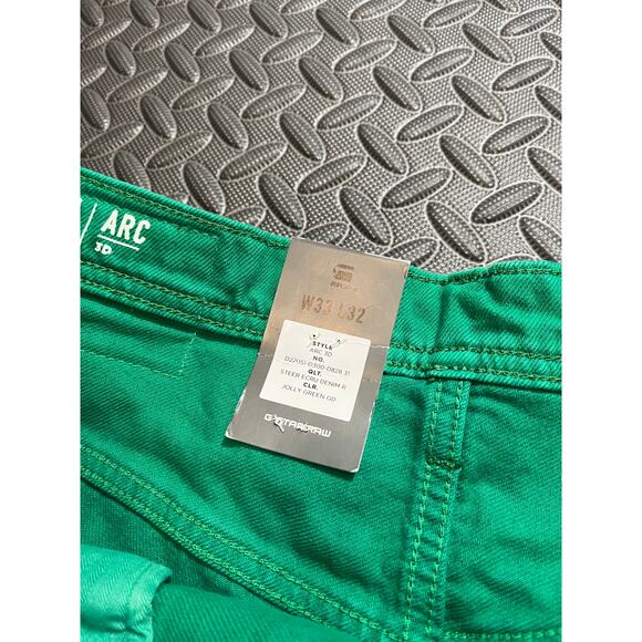 G-STAR RAW ARC 3D Jeans / Jolly Green GD‎ / Men’s Pants Size 33 x 32 NWT - Picture 6 of 13